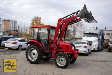 Трактор Dongfeng DF-504 с погрузчиком FEL-500